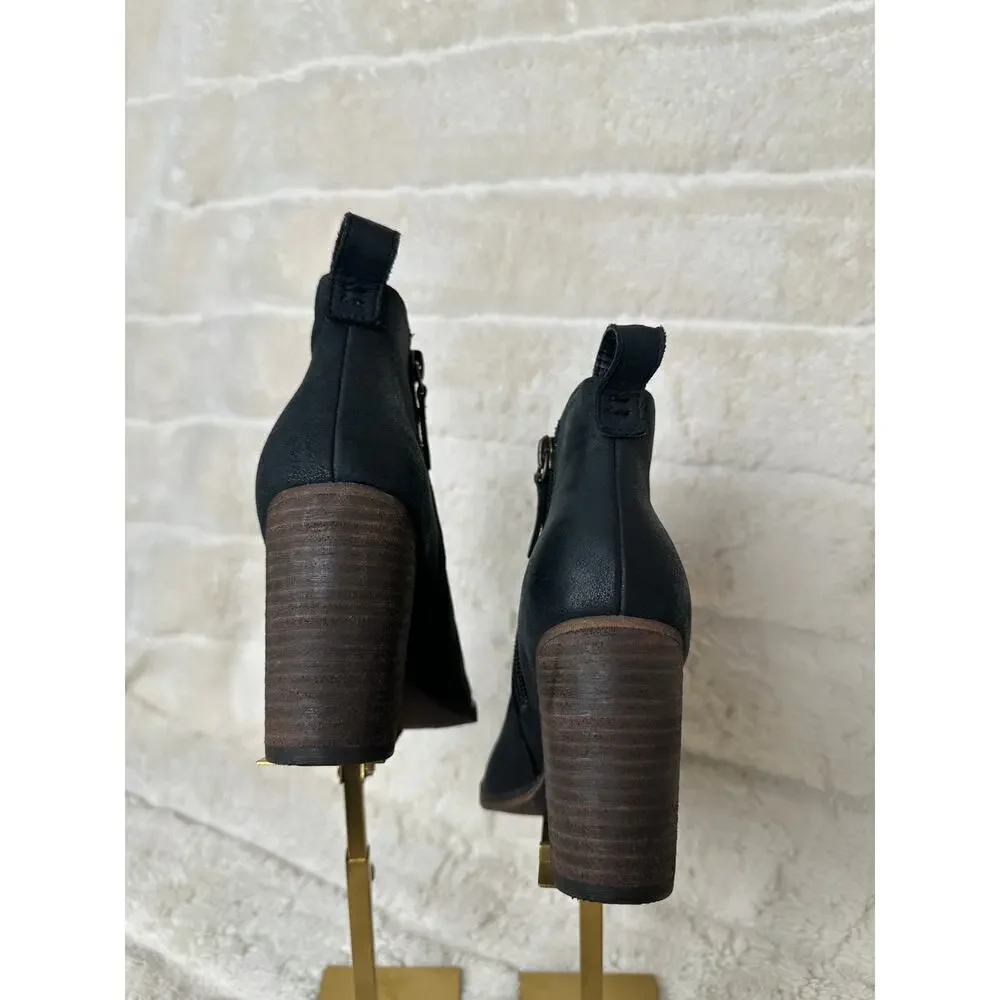 BP LANCE 4 M Bootie NWOB Leather Heel side zip ankle